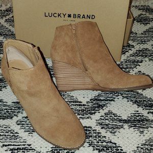 Lucky Brand Wedge Booties